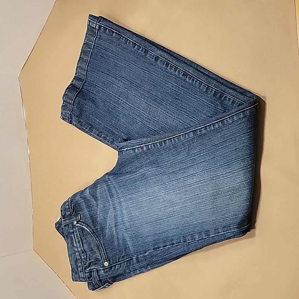 paperdenim&cloth, Size 30 (10) Jayne Medium Rise Wide Leg Blue Jeans